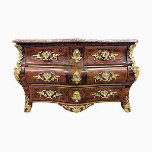 Regency Tomb Commode in Marquetry