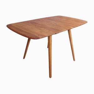 Vintage Drop Leaf Plank Table from Ercol, 1960s