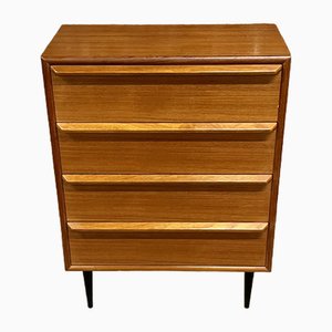 Mid-Century Chest of Drawers in Teak from GV Møbler
