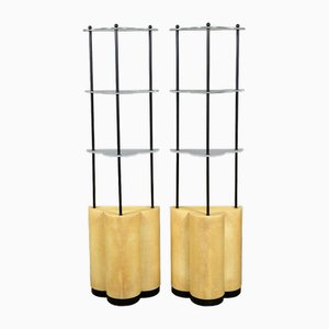 Trasformatio Collection Tango Bookcases by Michele Iodice for Esprit Nouveau Gallery, 2022, Set of 2