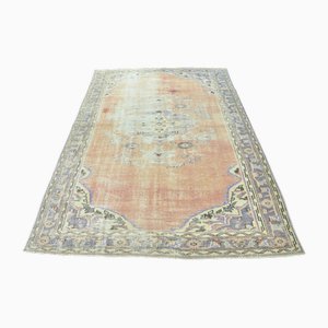 Tapis Oushak Floral d'Anatolie, 1960