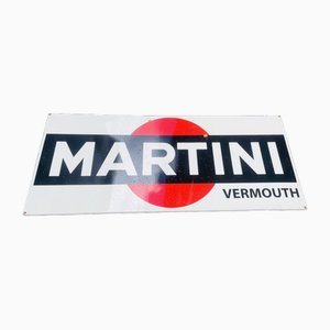 Cartel de vermú de Martini vintage, años 60