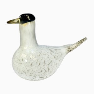 Uccello Lapintiira in vetro soffiato a bocca di Oiva Toikka per iittala, Finlandia, 2000