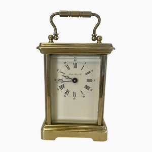 Edwardian Brass Carriage Clock, 1910s