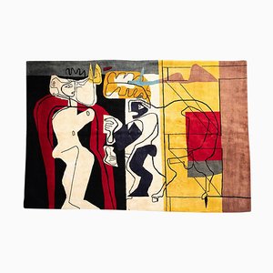 Teppich oder Wandteppich im Stil von Le Corbusier