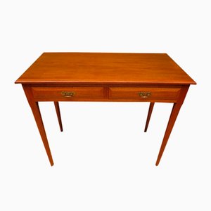 Mahogany Console Table with Drawers, 1890s