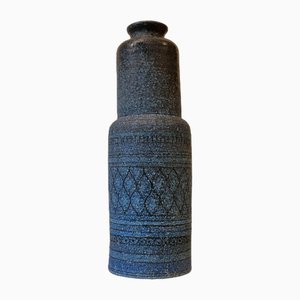 Keramik Vase mit Lampenfassung von Aldo Londi für Ceramiche Bitossi Montelupo, 1970er