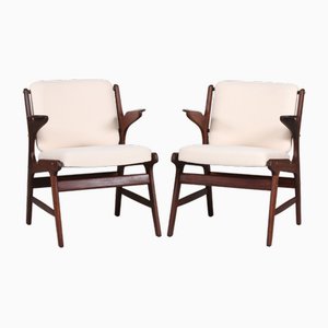 Set of Armchairs by Arne Hovmand-Olsen for Komfort, Denmark, 1960s