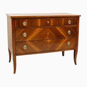 18th Century Italian Directoire Chest of Drawers in Walnut