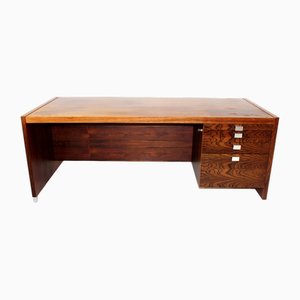 Vintage Finnish Desk in Rosewood from Isku, 1960