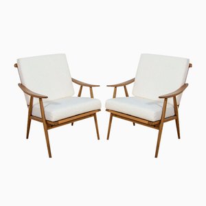 Fauteuils Mid-Century de TON, 1960s, Set de 2