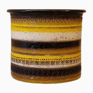 Vaso grande serie Rimini di Aldo Londi per Ceramiche Bitossi Montelupo, anni '70