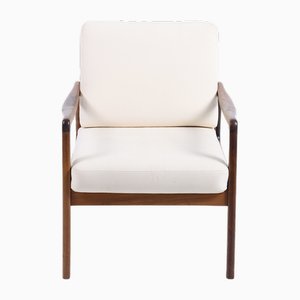 Mid-Century Lounge Chair by Ole Wanscher in Rosewood from France & Søn / France & Daverkosen, 1950s