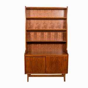 Mid-Century Walnut Shelf by Johannes Sorth for Bornholm, 1960s