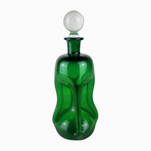 Grüne Licorera & Transparente Kristallmütze, 1970er