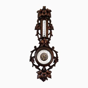 Victorian Black Forest Aneroid Barometer, 1890s