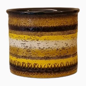 Grand Vase Série Rimini par Aldo Londi pour Ceramiche Bitossi Montelupo, 1970s