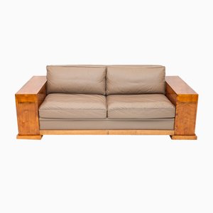 Leather Sofa from Hugues Chevalier