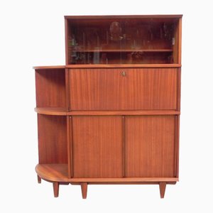 Vintage Secretary Cabinet in Mahogany, 1960s