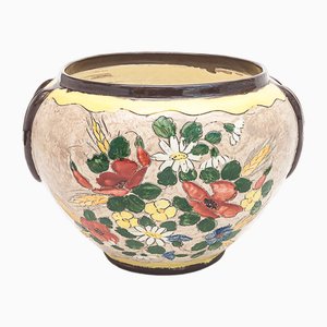Large Cache-Pot by Jeôme Massier, 1900s