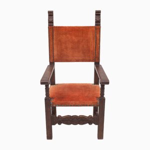 Fauteuil de Cérémonie en Palmier, 1920s