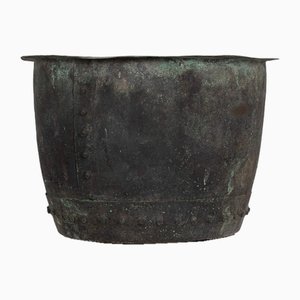Vintage Copper Garden Pot