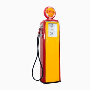 Pompa di benzina Shell, America, anni '50