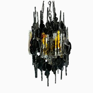 Vintage Brutalist Ceiling Lamp, 1960s