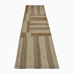 Traditional Handwoven Vintage Kilim Runner, 1960a