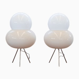 Table Lamps in Puff Bubble White from Normann Copenhagen, Set of 2