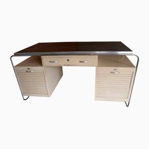 Bureau Bauhaus Rd3 en Acier Tubulaire de Mauser Werke Waldeck, 1930s