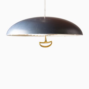 Grande Lampe à Suspension California en Métal par Vilhem Wolhert & Jorgen Bo pour Poulsen, Danemark, 1960s