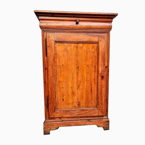 Antique Cabinet in Pine with Drawer, 1890s