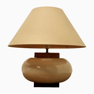 Lámpara de mesa Kostka grande Pebble, años 60