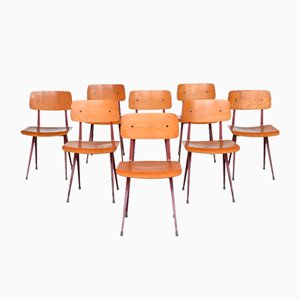 Result Chairs by Friso Kramer for Ahrend de Cirkel, the Netherlands, 1958, Set of 8