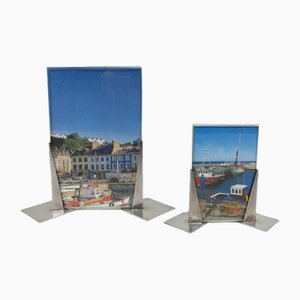 Art Deco Silver-Plated Photo Frames from WMF, 1930s, Set of 2