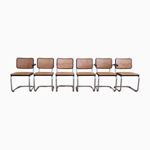 S32 / S 64 Chairs by Marcel Breuer for Thonet, 1977, Set of 6