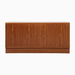Mid-Century Danish Lowboard in Teak with 2 Doors attributed to Hundevad, 1960s