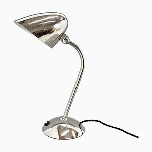 Lámpara de mesa flexible funcionalista / Bauhaus atribuida a Franta Anyz, años 30