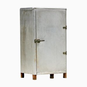 Industrial Aluminum Cabinet, France, 1950s