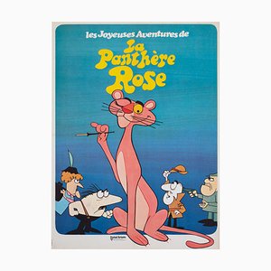Affiche de Film La Panthère Rose, France, années 70