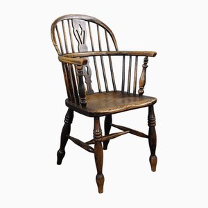 18th Century English Low Back Windsor Armchair