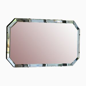 Specchio vintage inciso senza cornice