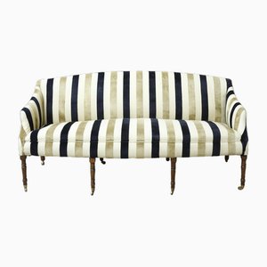 Georgian Country House Sofa with Shaped Arms