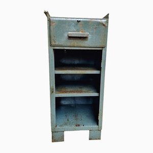 Industrial Iron Bathroom Cabinet, 1960s