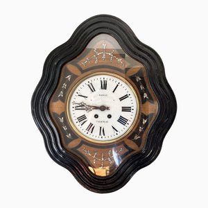 Antique Victorian French Wall Clock, 1860s