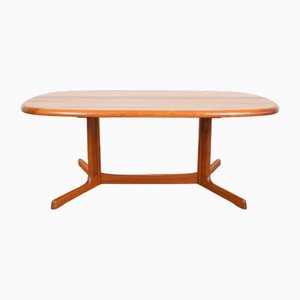 Mesa de centro danesa Mid-Century de teca de Dyrlund, años 70