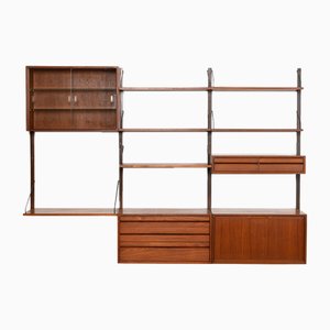 Scandinavian Modular Wall Unit by Poul Cadovius for Royal System, 1960s