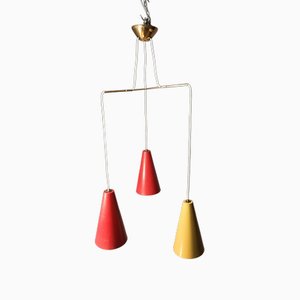 Chandelier in Three-Colored Three-Color Cones from Stilnovo