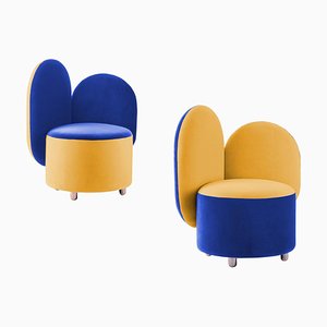 Half Half Chairs by Thomas Dariel, Set of 2